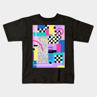 Memphis Pattern 78 / 80s Retro Kids T-Shirt